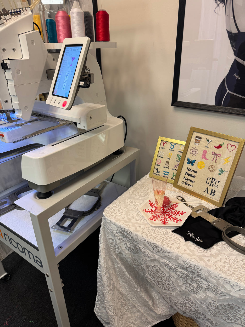 A1- Live Embroidery Event