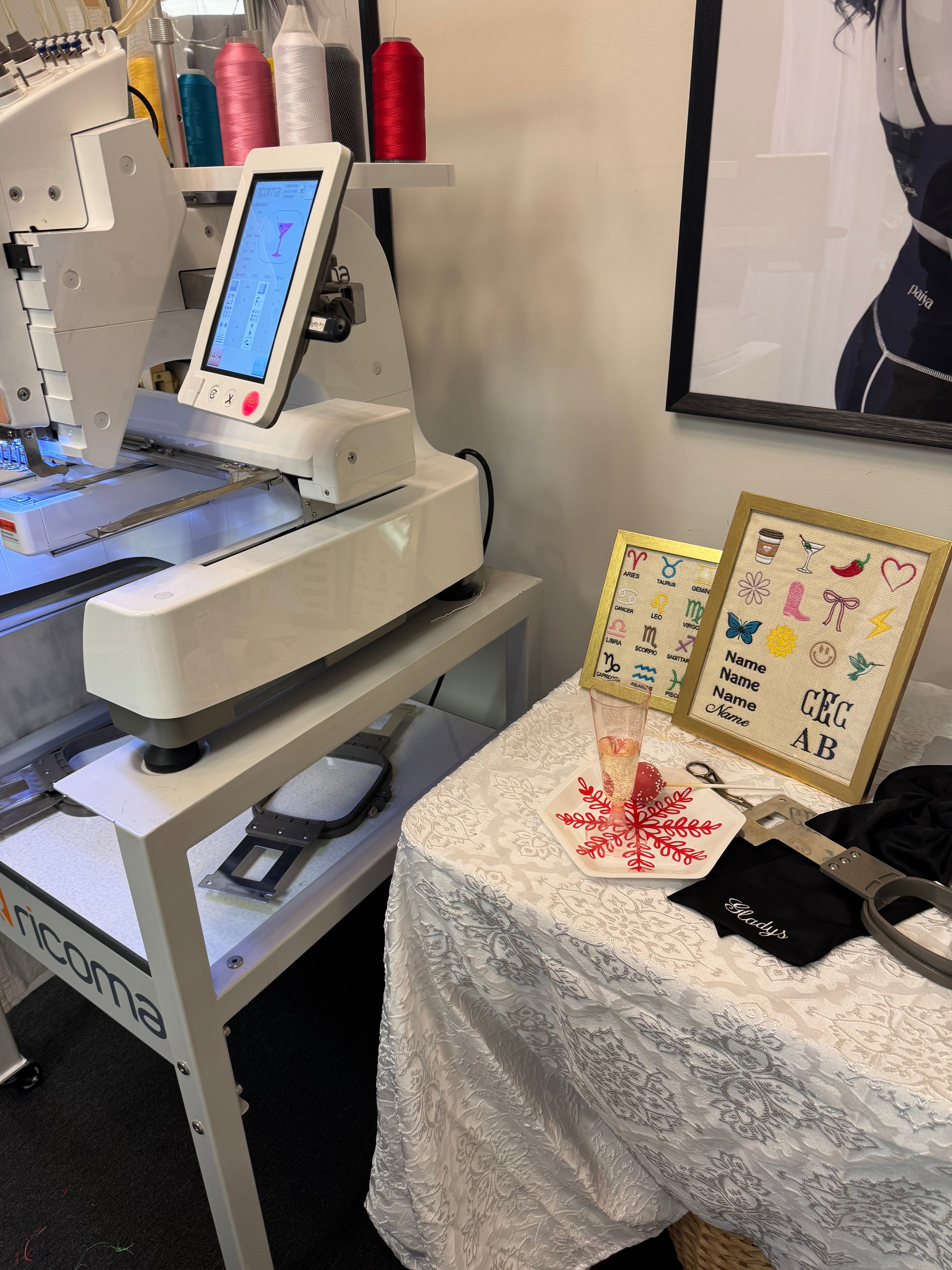 A1- Live Embroidery Event