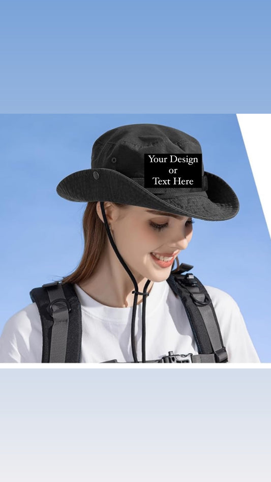 A1- Custom Bucket Hat 2 in 1 styles Unisex