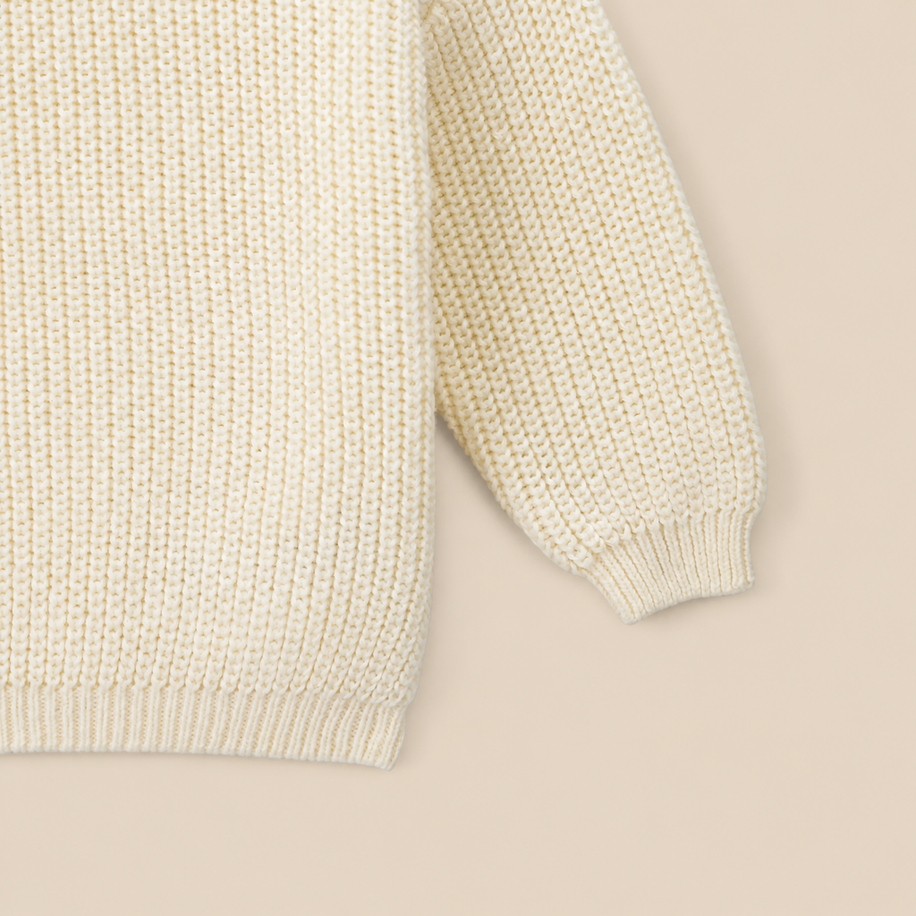 Classic Knit Baby Sweater