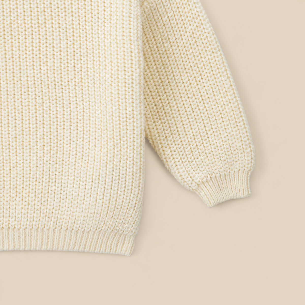Classic Knit Baby Sweater