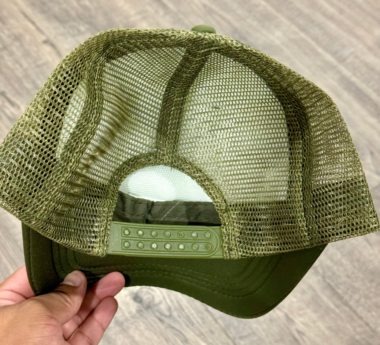 A1- Adult Foam trucker hat + Embroidery patch