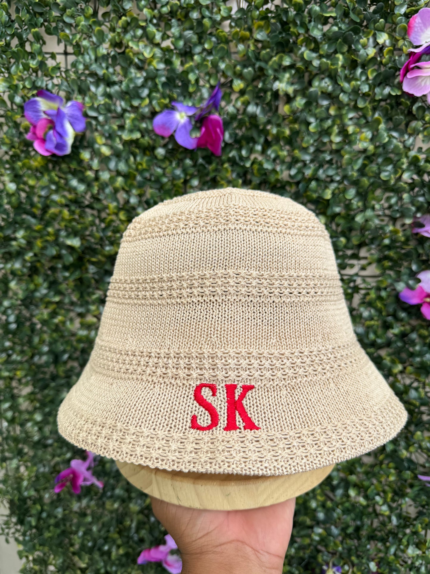 A- Straw Bucket hat