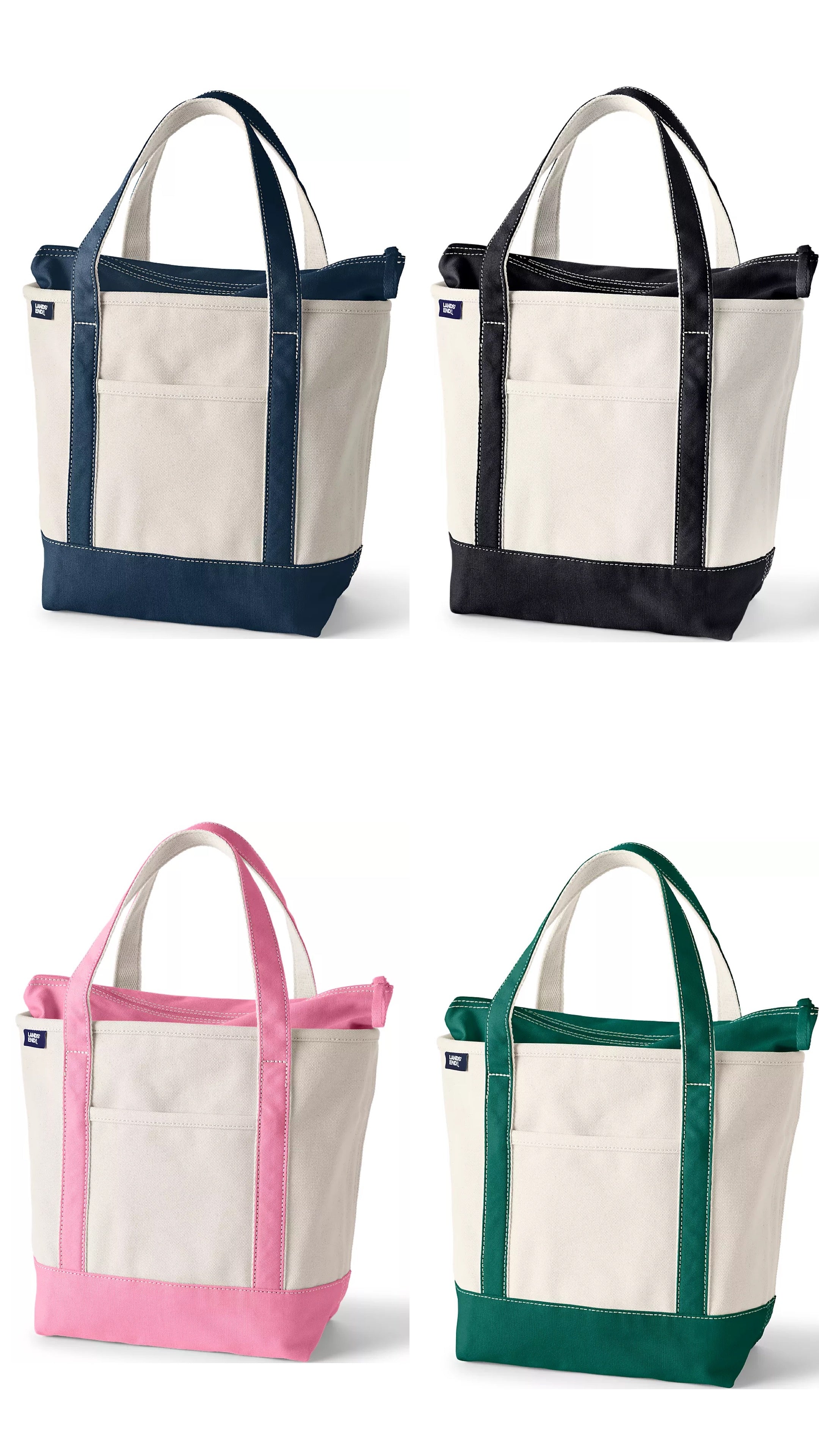 A- LANDS’ END Medium Tote Bag